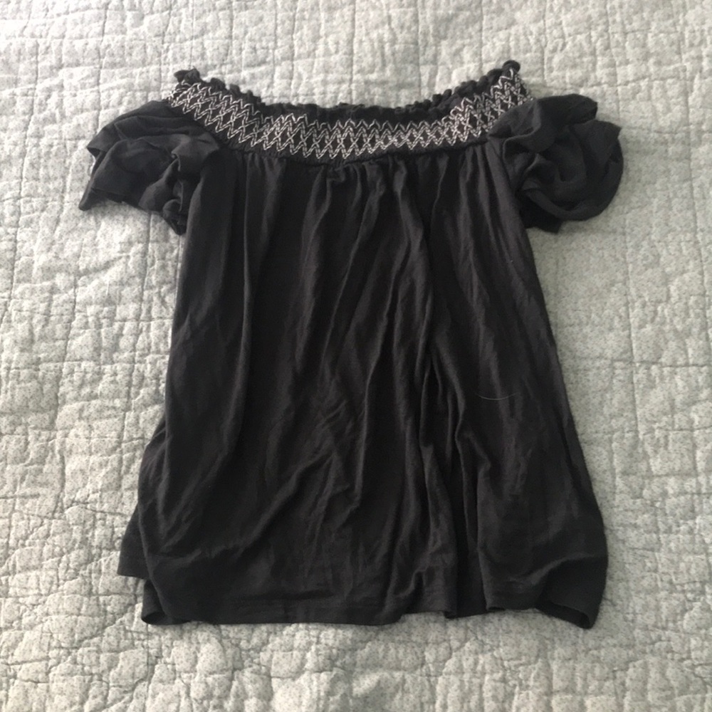 American eagle off the shoulder top